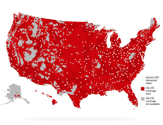5G 4G Coverage